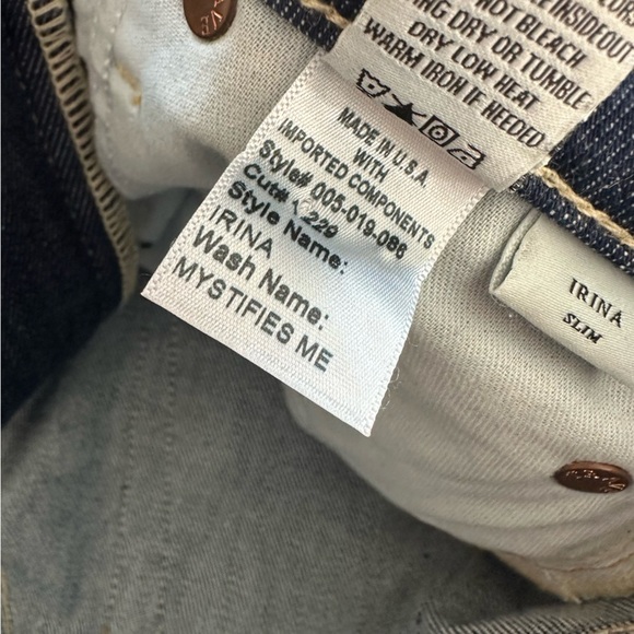 Revolve Trave Irina Slim High Rise Ankle Jeans Womens 26 - Picture 4 of 5